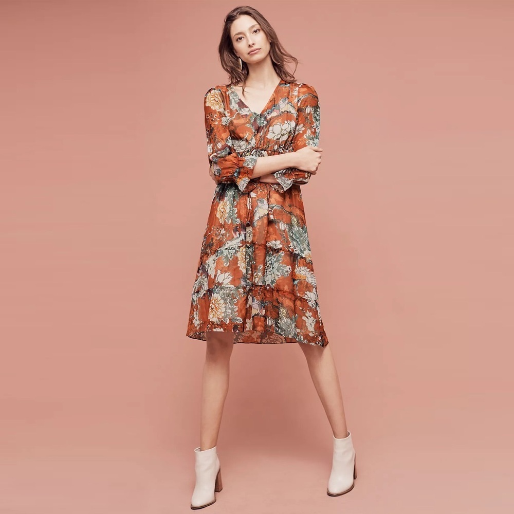 Hemant & Nandita - Zeri Peasant Dress